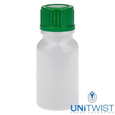 Bild 10ml Flasche 11mm SV grün STD WhiteLine UT18/10