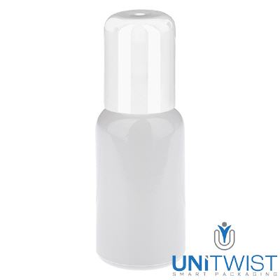 Bild 20ml Roll-On Flasche weiss STD WhiteLine UT18/20