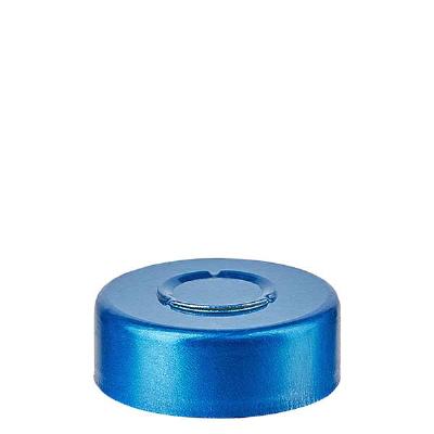 Bild Bördelkappe 20.25 x 7.4 mm MITTEL-Abriss blau
