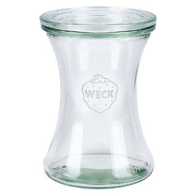 Bild 370ml Delikatessenglas mit Glasdeckel WECK RR80