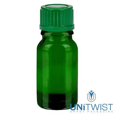 Bild 10ml Flasche 11mm SV grün STD GreenLine UT18/10