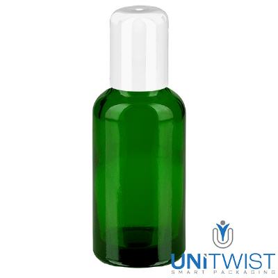 Bild 30ml Roll-On Flasche weiss STD GreenLine UT18/30