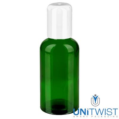 Bild 50ml Roll-On Flasche weiss STD GreenLine UT18/50