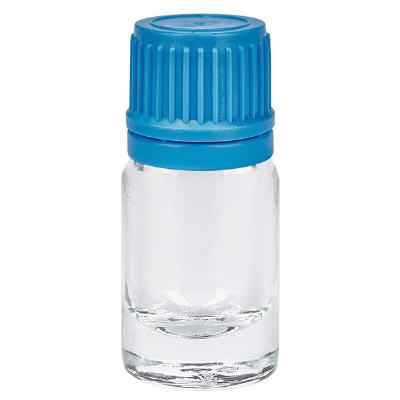 Bild 5ml Flasche 11mm SV blau OV ClearLine UT18/5