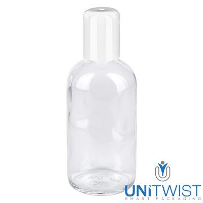 Bild 100ml Roll-On Flasche weiss STD ClearLine UT18/100