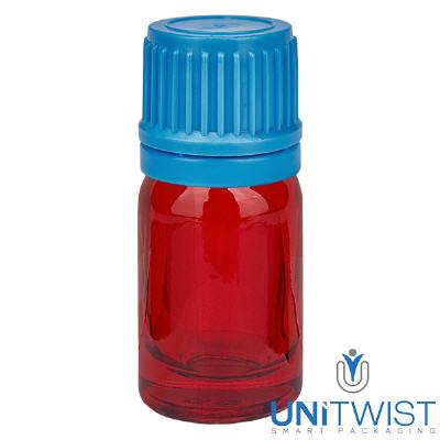 Bild 5ml Flasche 11mm SV blau OV RedLine UT18/5