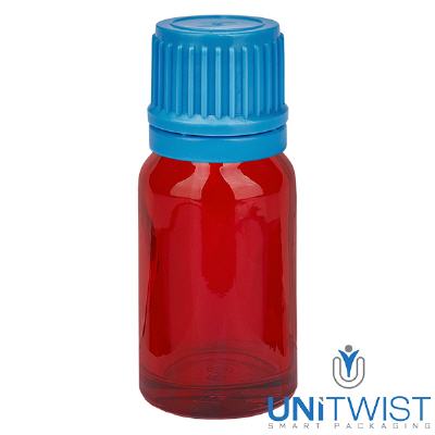 Bild 10ml Flasche 11mm SV blau OV RedLine UT18/10