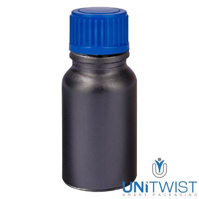 Bild 10ml Flasche 11mm SV blau STD BlackLine UT18/10