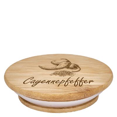 Bild Holzdeckel "Cayennepfeffer" für WECK RR60