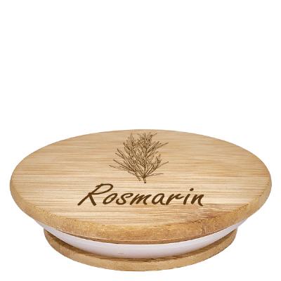 Bild Holzdeckel "Rosmarin" für WECK RR60