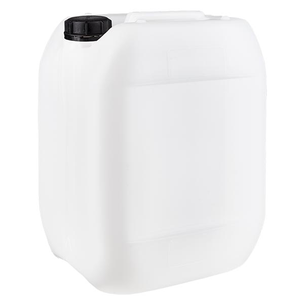 Profi Wasserkanister 10 Liter DIN 96 transparent Bügel-Weithalskanister  Wasser Kanister 10L