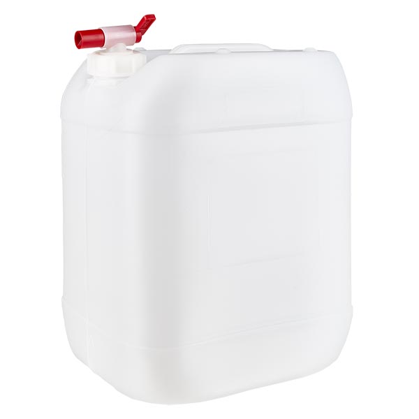 20 Liter Kanister mit Auslaufhahn