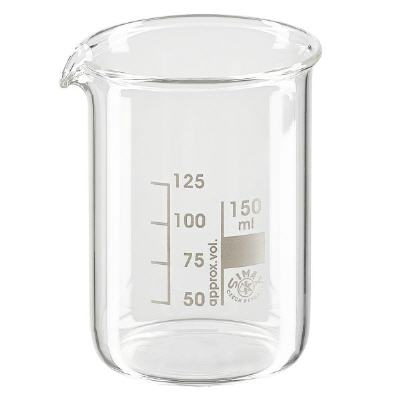Bild Becherglas 150ml Borosilikatglas, niedrige Form